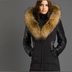 Beautiful Leather\Fur Danier Jacket.